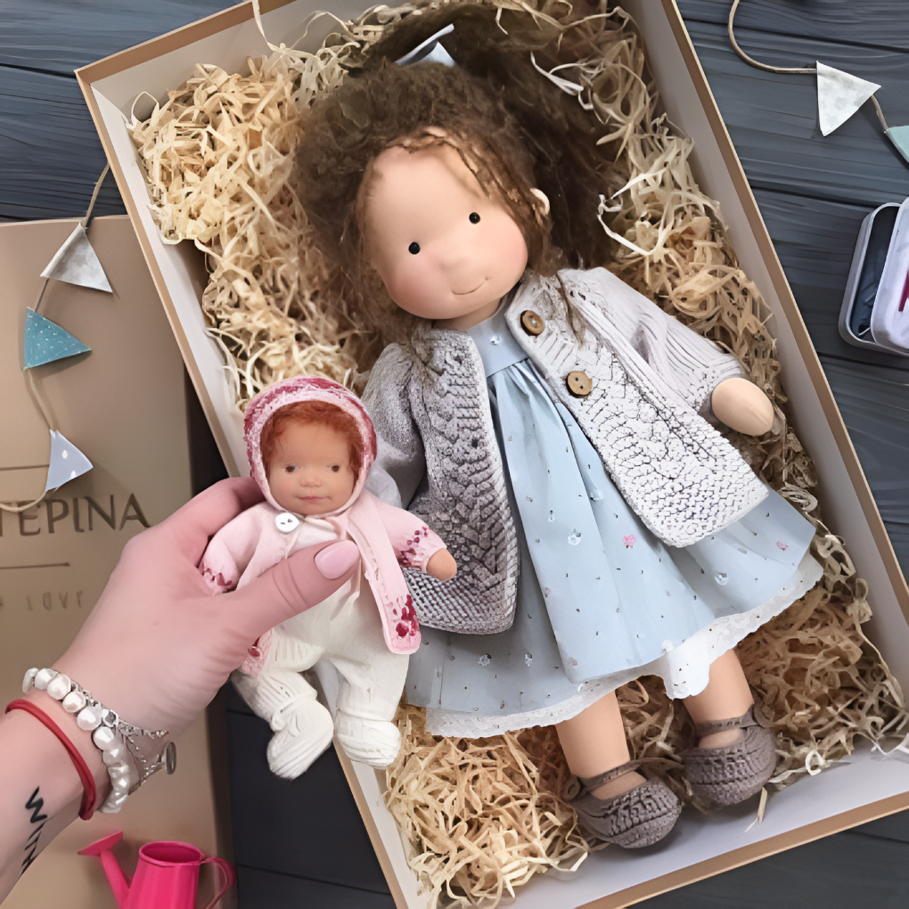 Wearclo | Waldorf Cloth Doll with Simple Design
