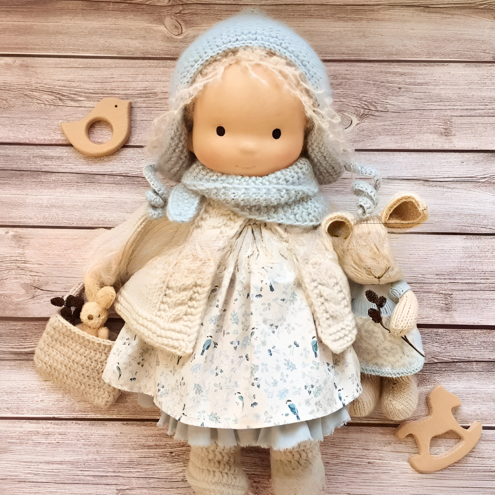 Wearclo | Waldorf Cloth Doll with Simple Design