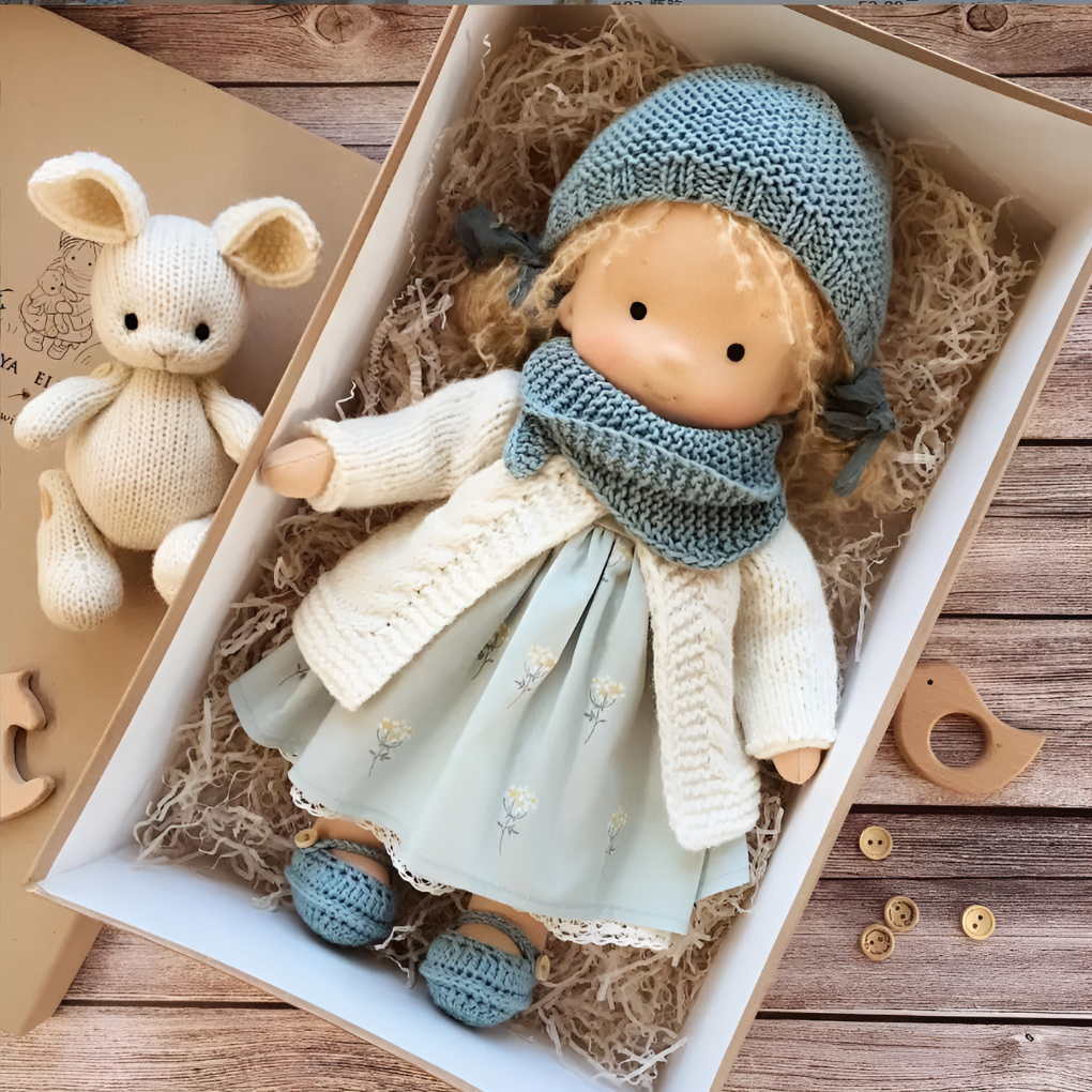 Wearclo | Waldorf Cloth Doll with Simple Design