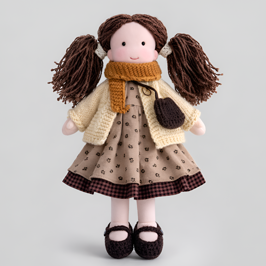 Wearclo | Waldorf Doll - Handmade Fabric Doll for Imaginative Play