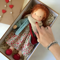 Wearclo | Waldorf Doll - Handmade Fabric Doll for Imaginative Play