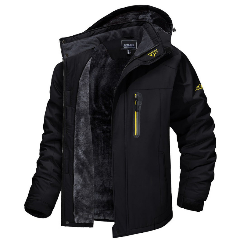 Wearclo | Warm, Waterproof Winter Jacket for Men