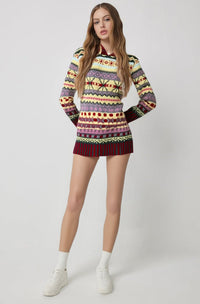 Wearclo | Traditional Pattern Knit Pullover