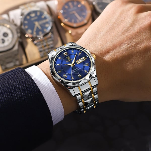Wearclo | Waterproof Luxury Men's Watch From the Top Brand with Luminous Function