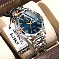 Wearclo | Men's Waterproof Watch with Luminous Dial