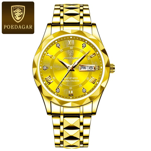 Wearclo | Waterproof Luxury Men's Wristwatch by the Top Brand with Luminous Function