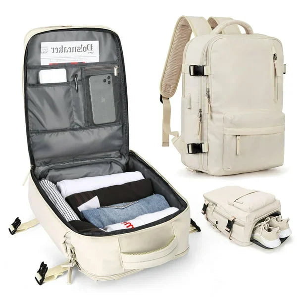 Wearclo | Waterproof Travel Backpack for Women