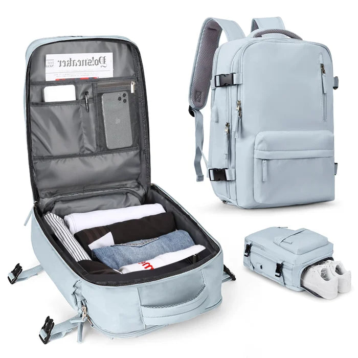 Wearclo | Waterproof Travel Backpack for Women