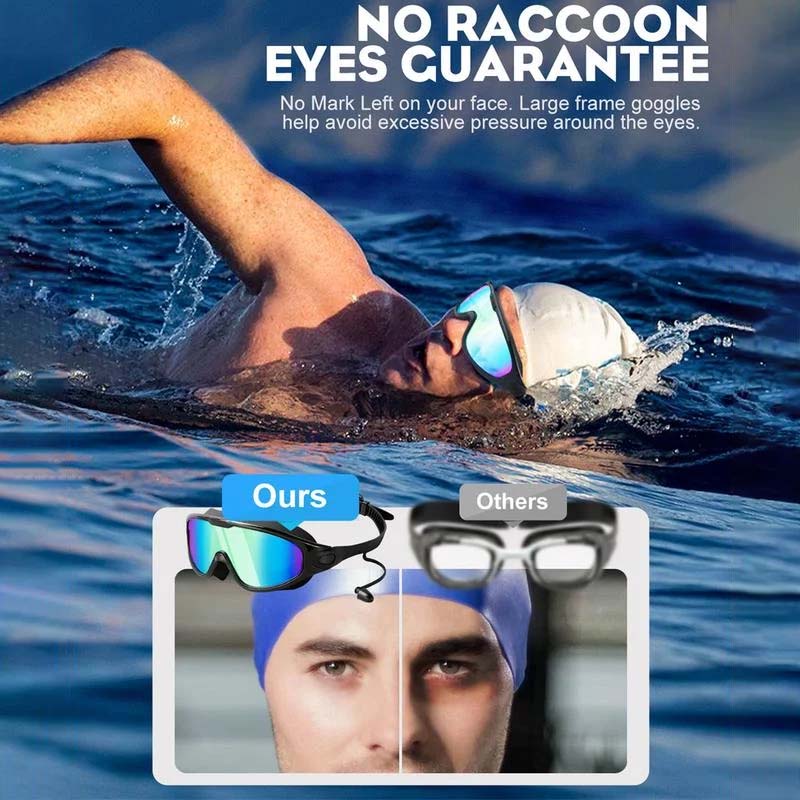 Wearclo | Wide View Anti-Fog Swim Goggles