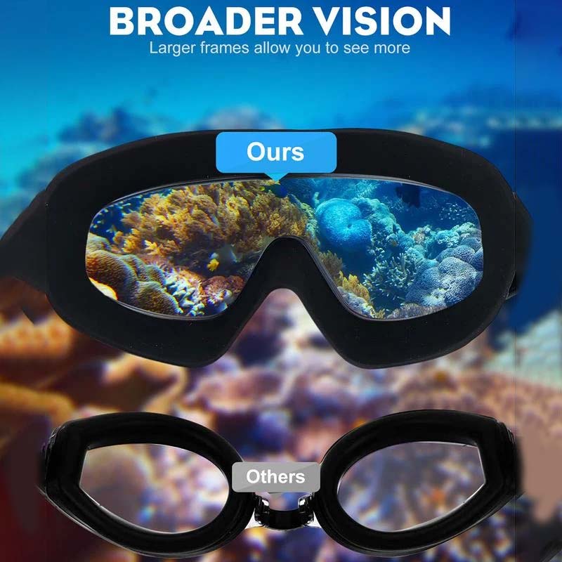 Wearclo | Wide View Anti-Fog Swim Goggles
