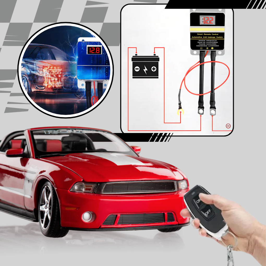 Wearclo | Wireless Battery Disconnect Switch for Vehicles