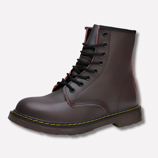 Wearclo | Women's Ankle Boots with Lace-Up Detail