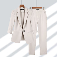Wearclo | Women's Tailored Notched Lapel Suit