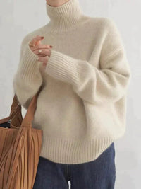 Wearclo | Women's 100% Cashmere Turtleneck