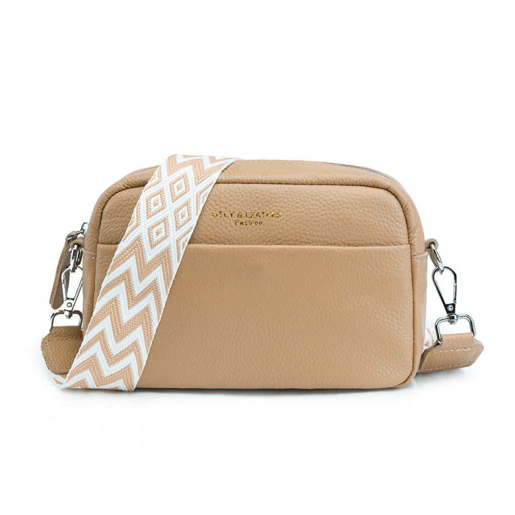 Wearclo | Women's Crossbody Bag with Geometric Strap