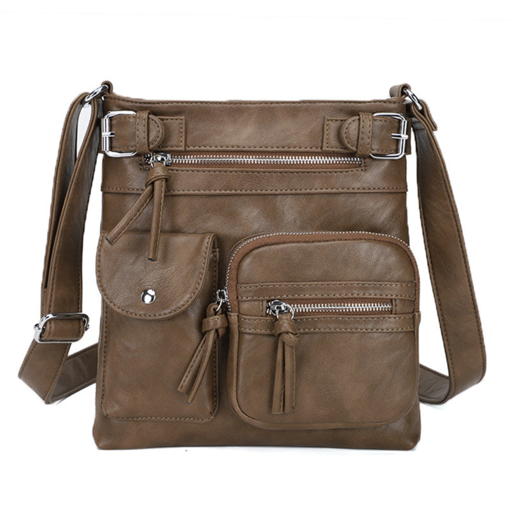 Wearclo | Women's Crossbody Bag with Multiple Pockets