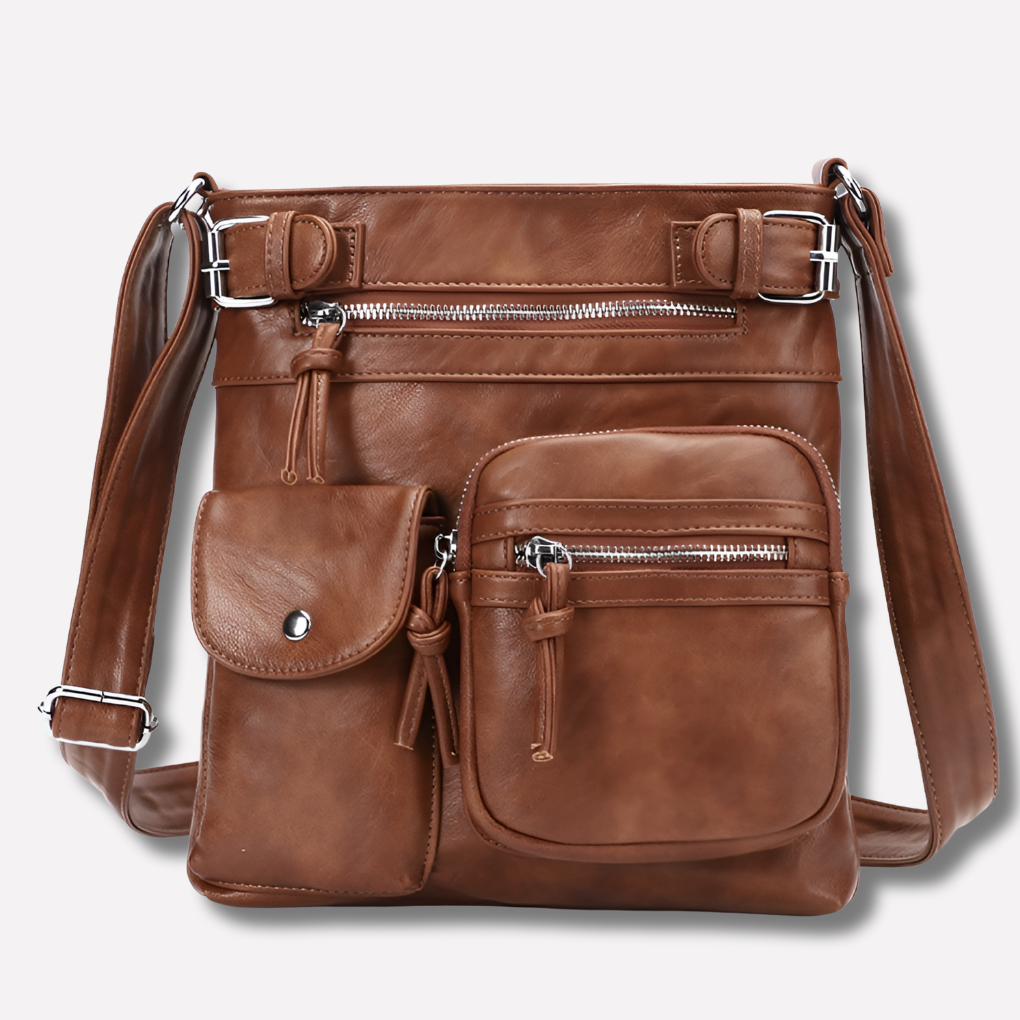 Wearclo | Women's Crossbody Bag with Multiple Pockets