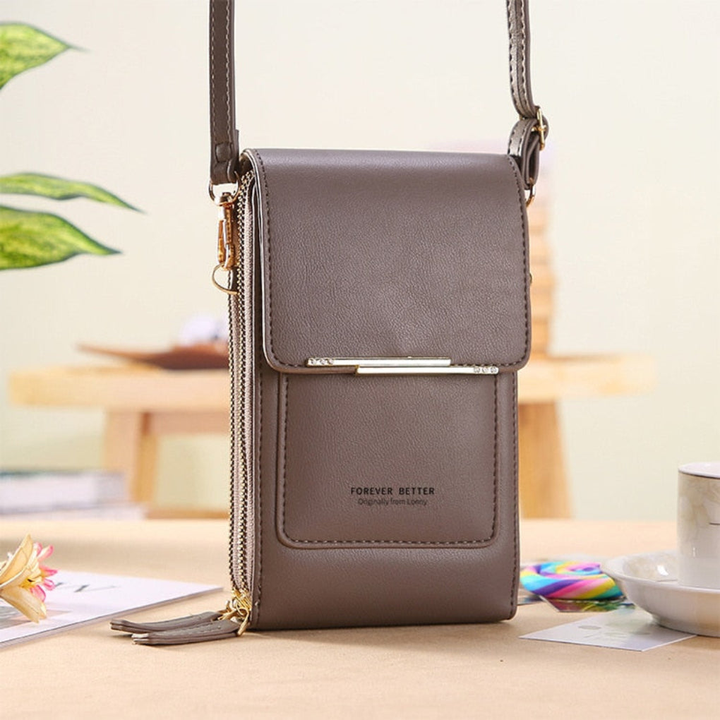 Wearclo | Women's Crossbody Phone Bag with Touchscreen Pocket