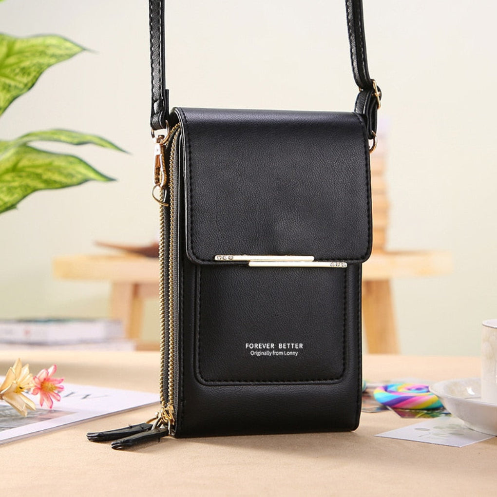 Wearclo | Women's Crossbody Phone Bag with Touchscreen Pocket
