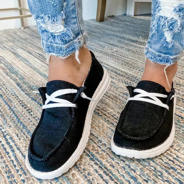 Wearclo - Women's Lace-Up Shoes