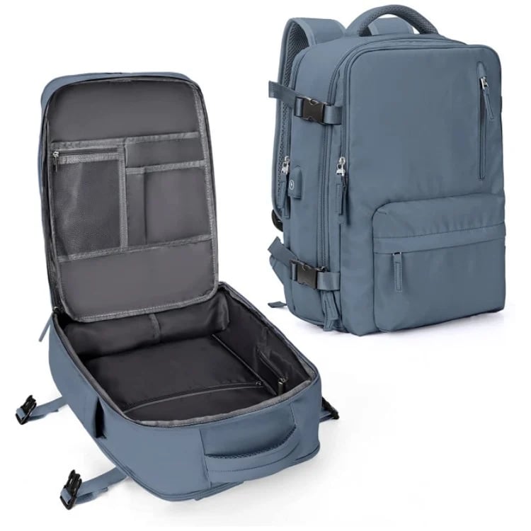 Wearclo | Women's Large Travel Backpack Water-Resistant Hiking Backpack