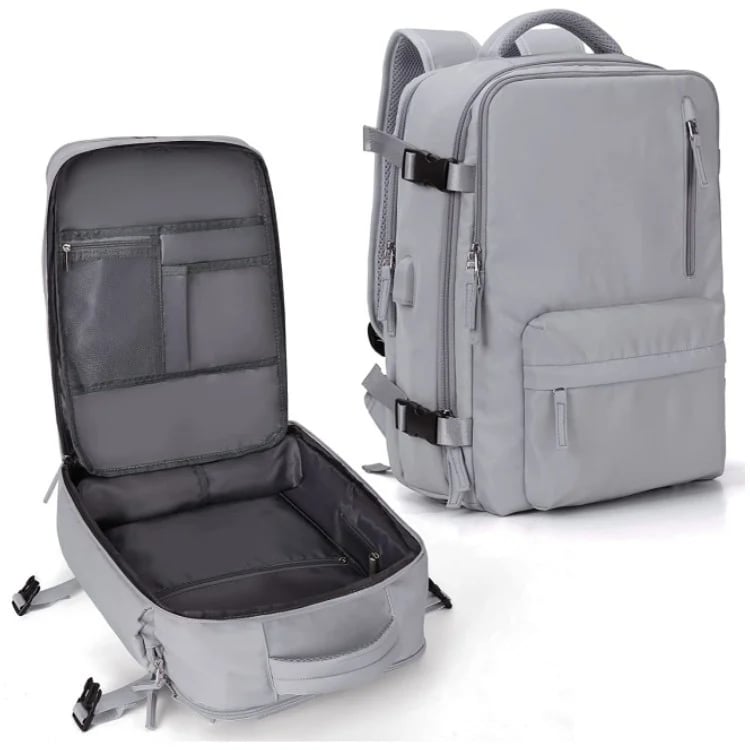 Wearclo | Women's Large Travel Backpack Water-Resistant Hiking Backpack