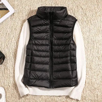 Wearclo | Women's Lightweight Insulated Stand Collar Vest