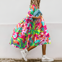 Wearclo | Flowy Floral Midi Dress