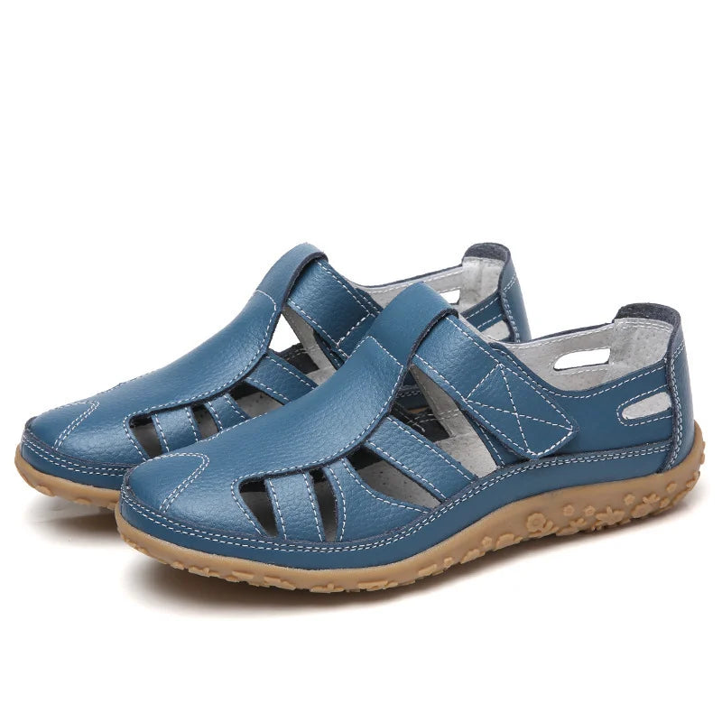 Wearclo | Women's Orthopedic Sandals with Cut-out Design