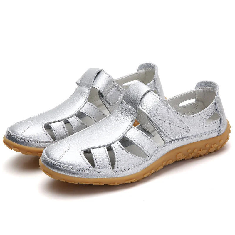 Wearclo | Women's Orthopedic Sandals with Cut-out Design