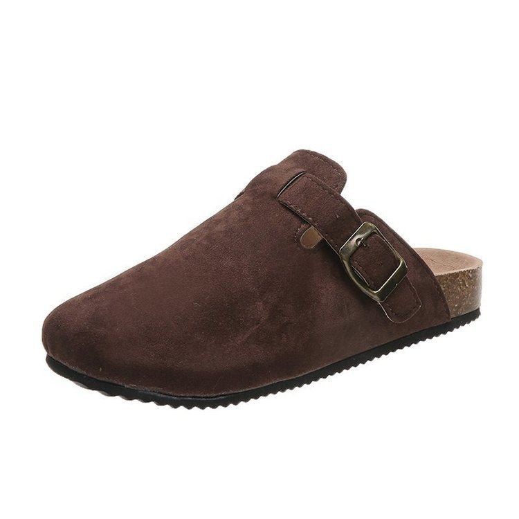 Wearclo | Women's Orthopedic Slippers with Buckle