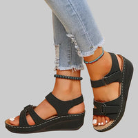 Wearclo | Women's Supportive Wedge Sandals for Comfort