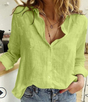Wearclo | Women's Oversized Button-Up Shirt