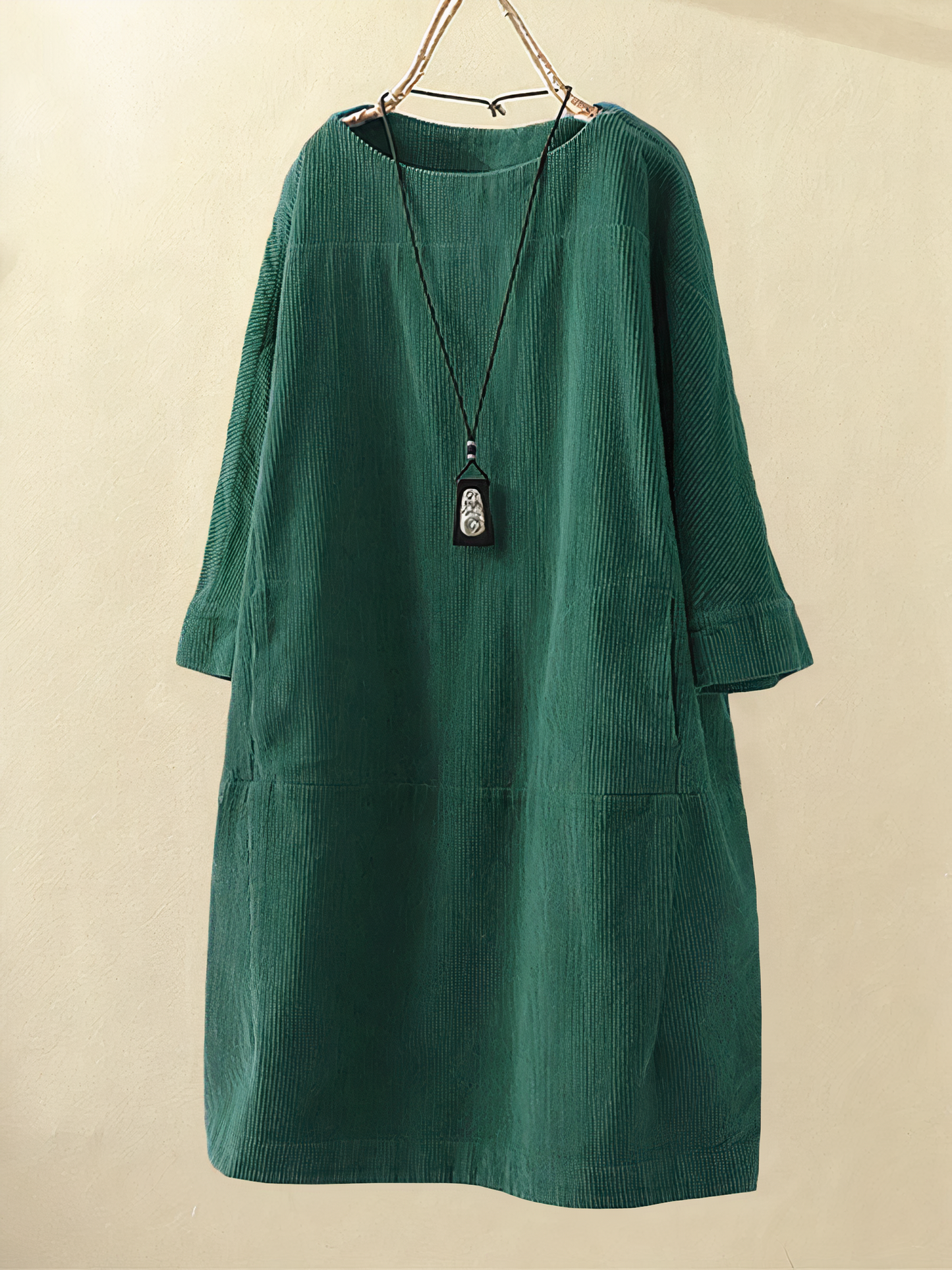 Wearclo | Women's Ribbed Midi Dress