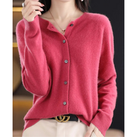 Wearclo | Women's Soft Knit Button Cardigan