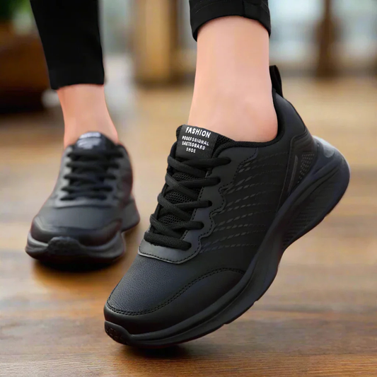 Wearclo | Women's Slip-Resistant Athletic Shoes with Lace-Up Closure