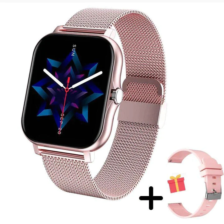 Wearclo | Women's Smartwatch with Health Tracking and Mesh Strap