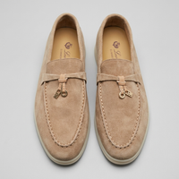 Wearclo | Elevated Suede Tassel Loafers