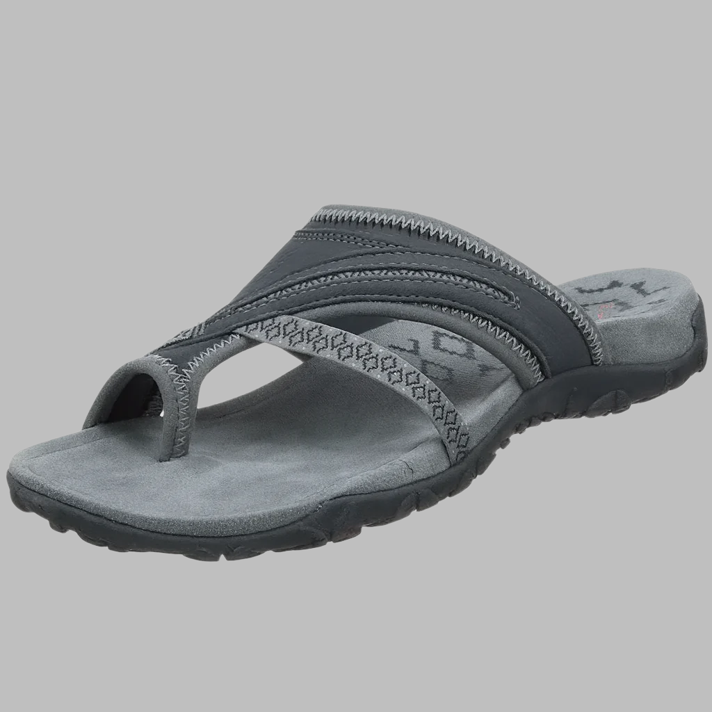 Wearclo | Women's Toe Post Sandals with Crossover Straps