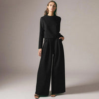 Wearclo | Women's Effortless Chic Wide Leg Set