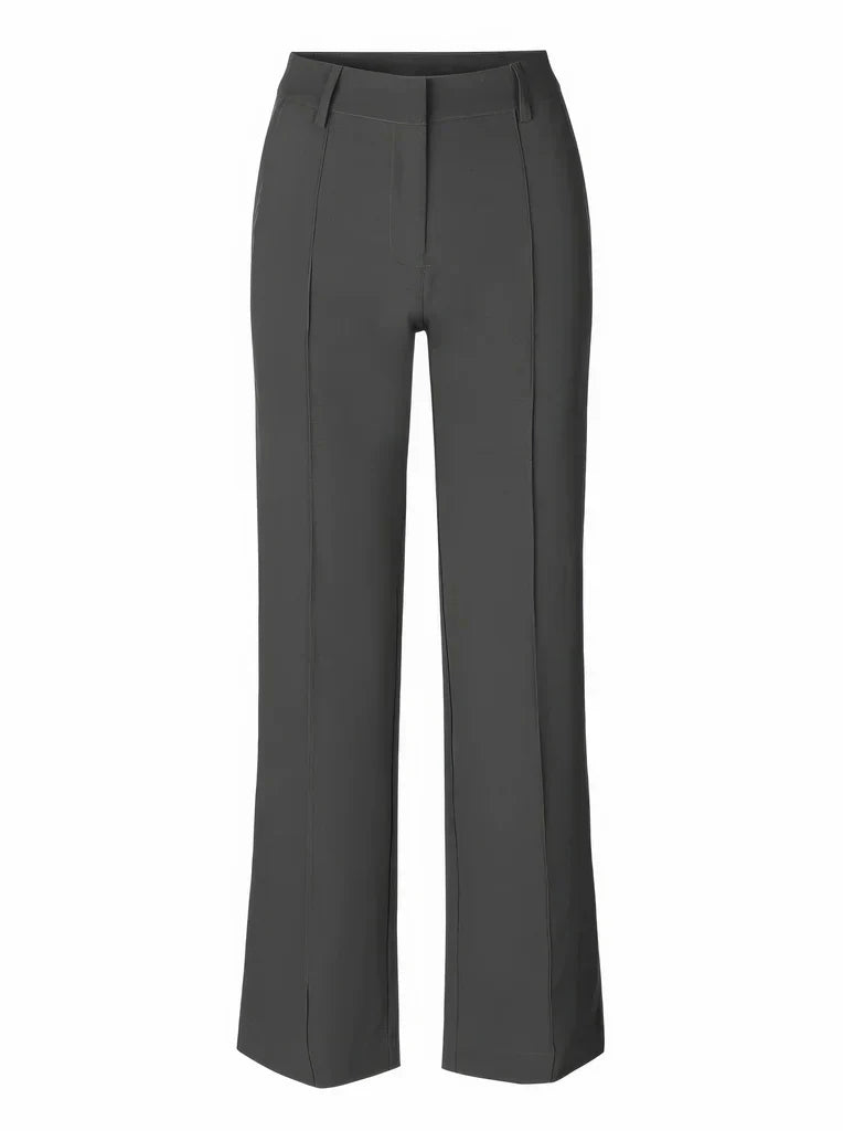 Wearclo | Women's Wide Leg Trousers with Stitch Detail