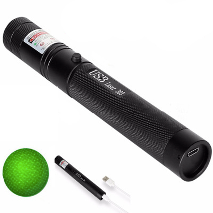 Wearclo | Zelara-Power Laser Pointer 303 - Rechargeable Visible USB Laser Pointer with High Power