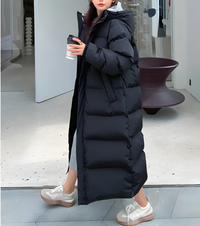 Windproof Long Down Jacket