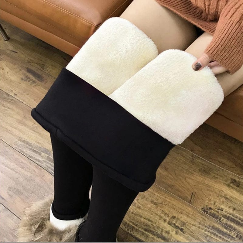 Winter Legging VeluWarm – Fleece Interior, Velvet Exterior, Elegant Thermal Comfort
