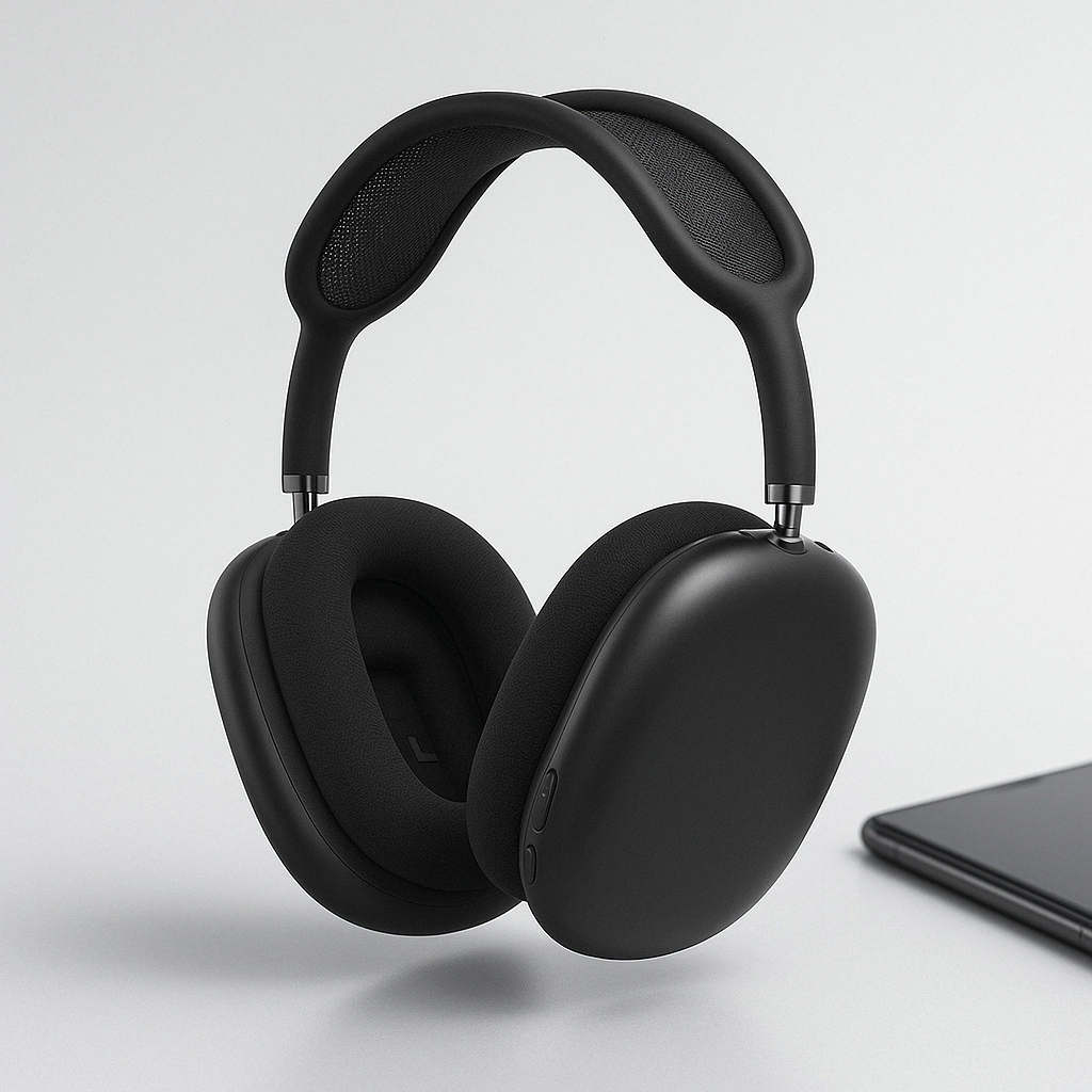 Wireless Bluetooth Headphones with Active Noise Cancellation – Comfortable and High Quality