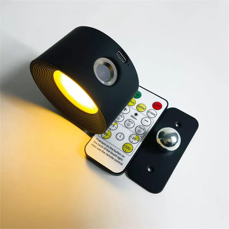 Wireless Rechargeable Wall Lamp - LumoFlex