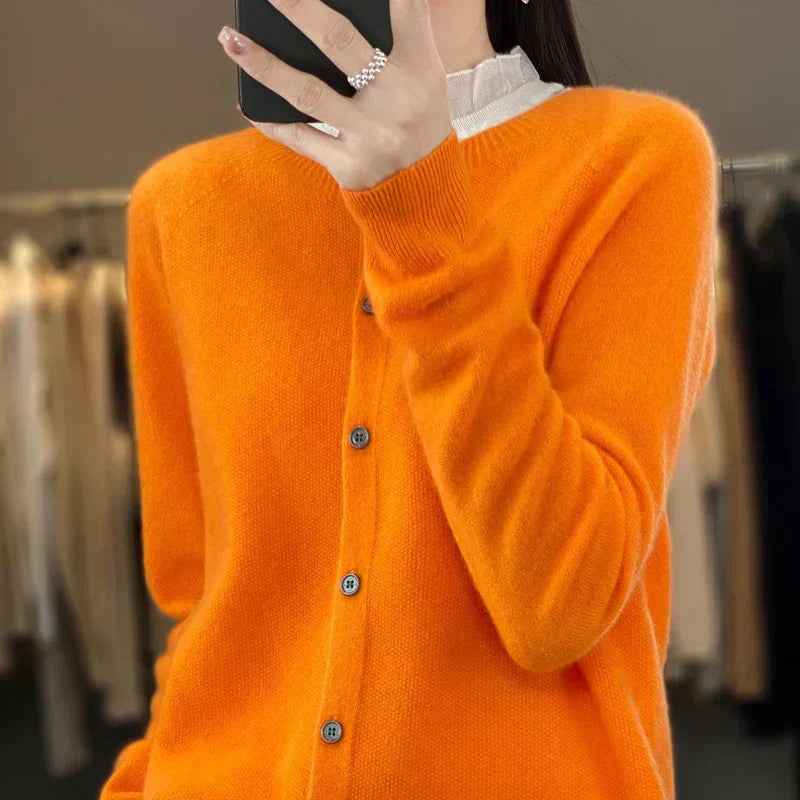 Women's Australian Merino Wool Knit Sweater