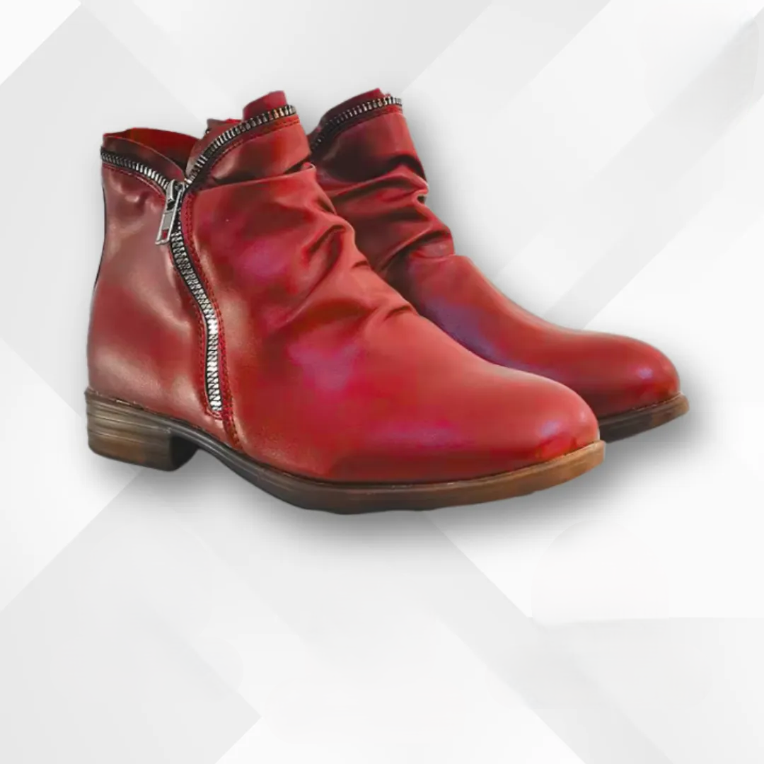 Women's Autumn Ankle Boots with Ergonomic Comfort