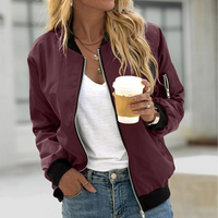 Women's Bomber Jacket - Stylish and Comfortable