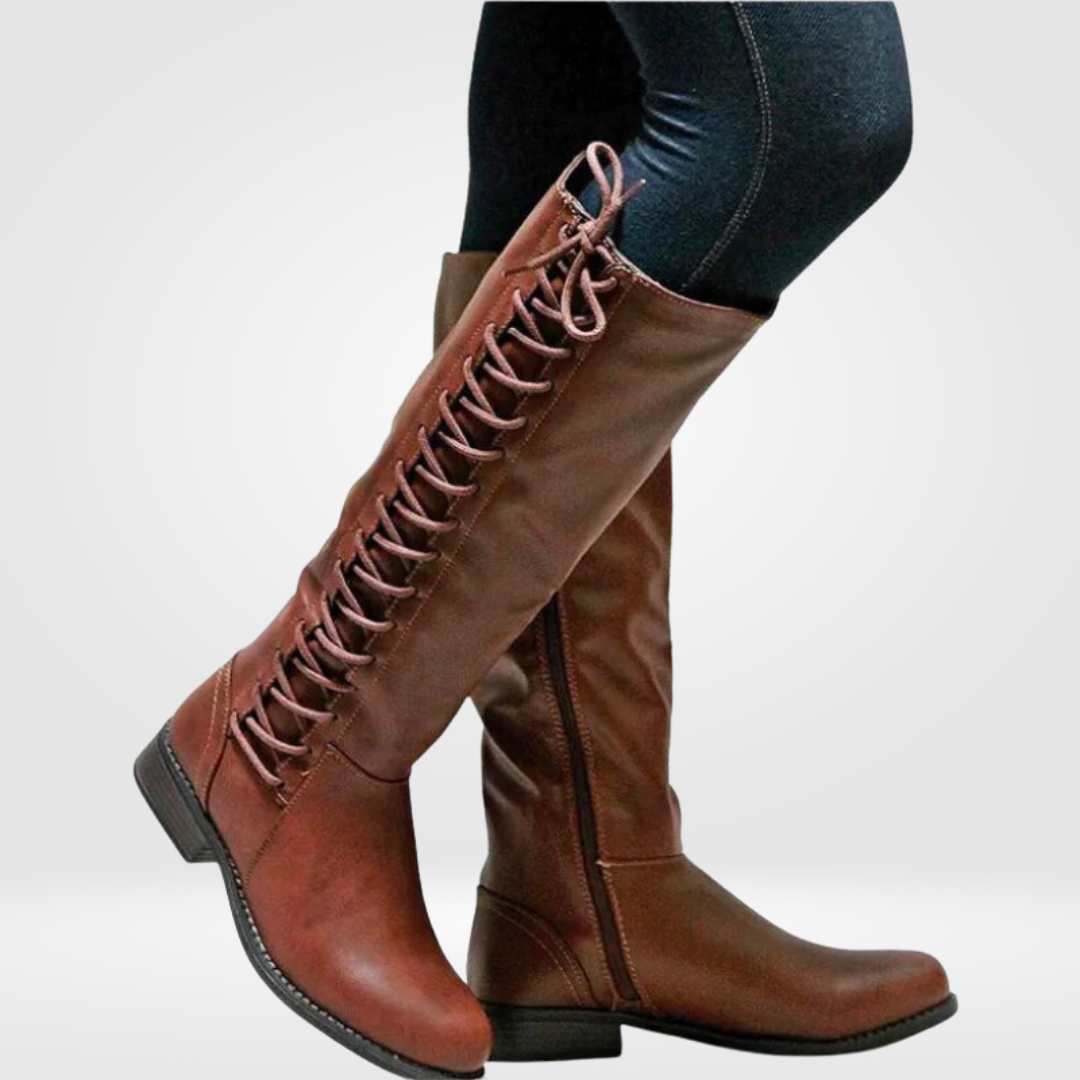 Women's Everyday Knee-High Leather Winter Boots